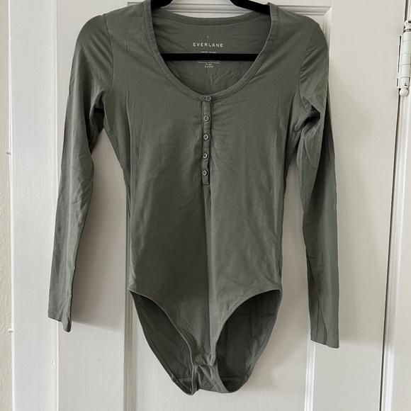 Everlane The Henley Bodysuit - Picture 1 of 3